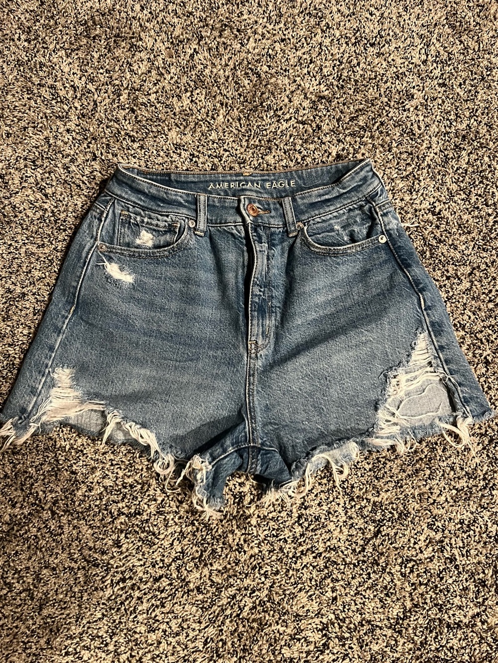 American Eagle Outfitters High-Rise Mom short size 4